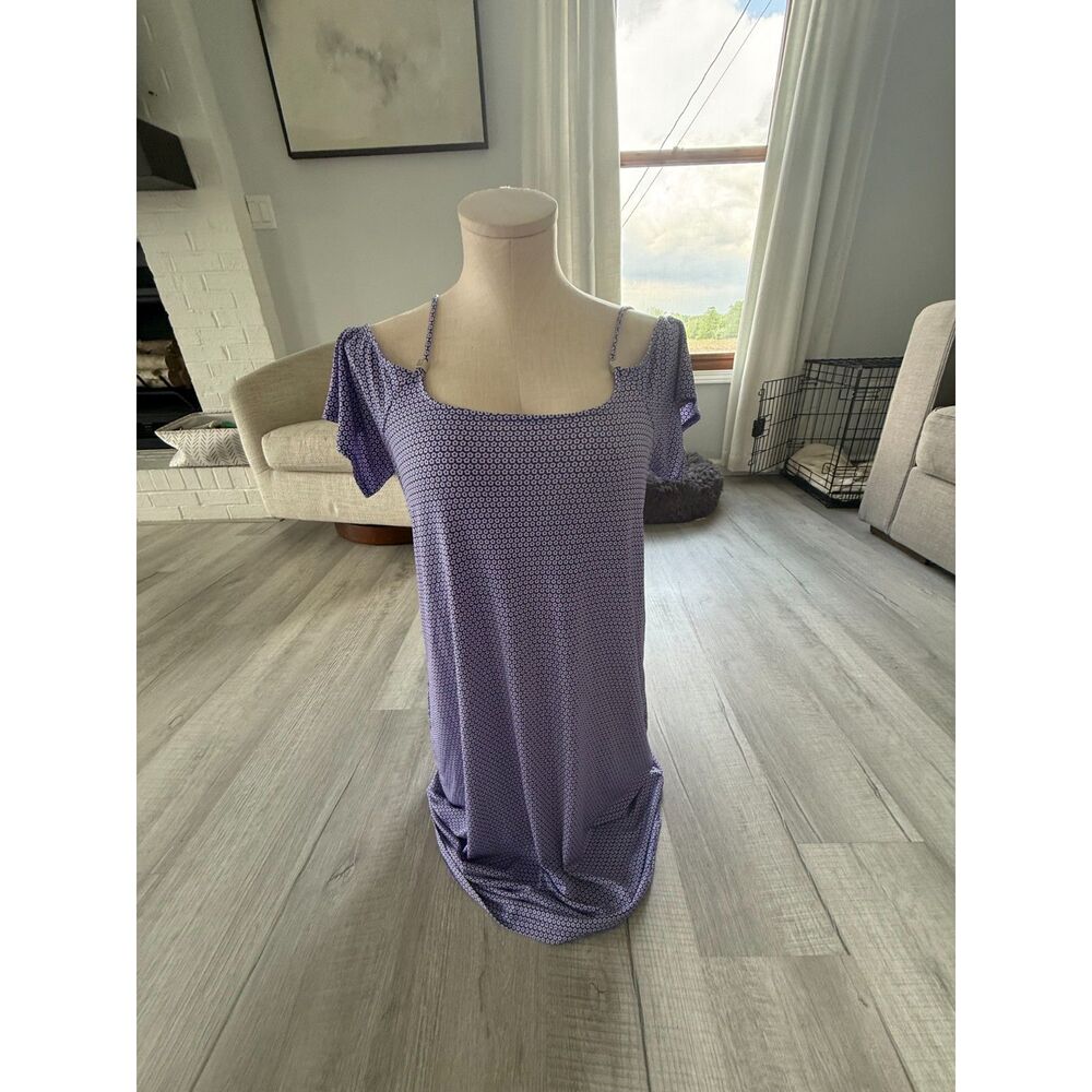 Like new Michael Kors purple dress small